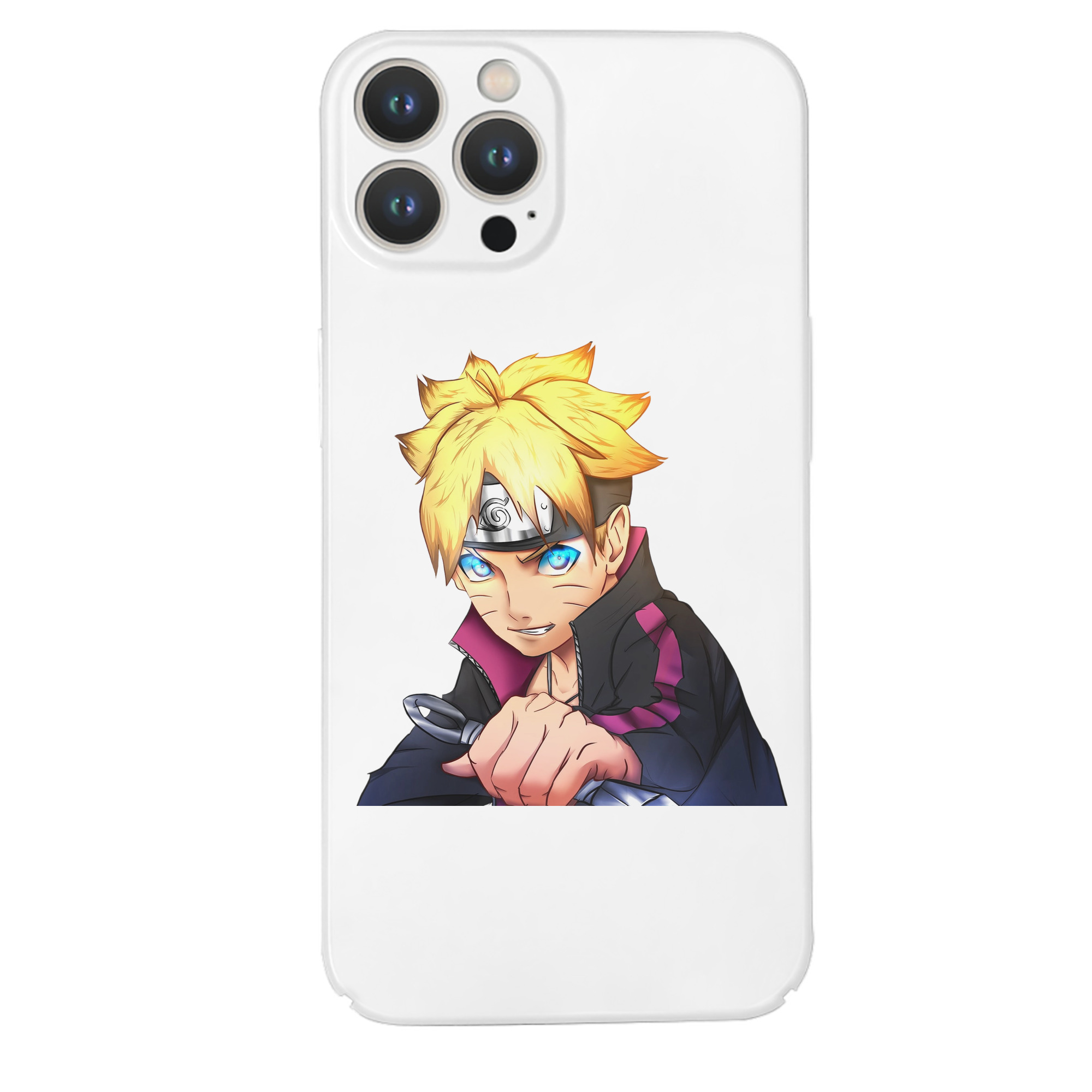 （画像用） NARUTO -ナルト- うずまき ボルト Uzumaki Boruto 【iPhone 14シリーズ対応】ハードケース